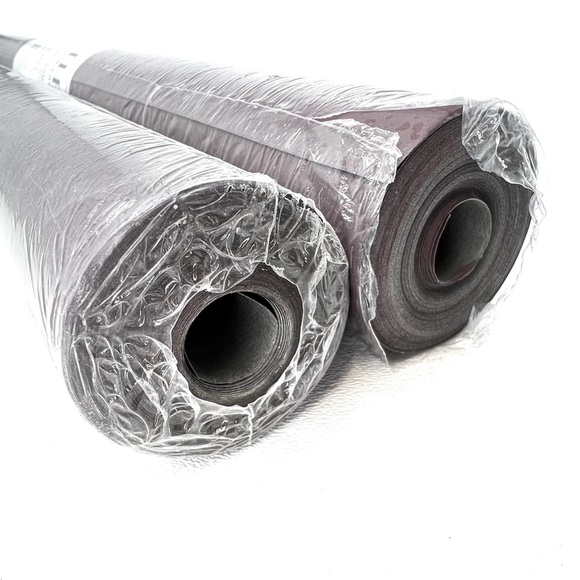 Thibaut Wallpaper 2 Double Rolls Earthy Purple Fruit Vegetables Print New NWT - Picture 4 of 7